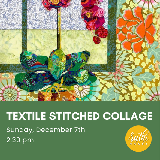 Textile Stitched Collage - December 7, 2025