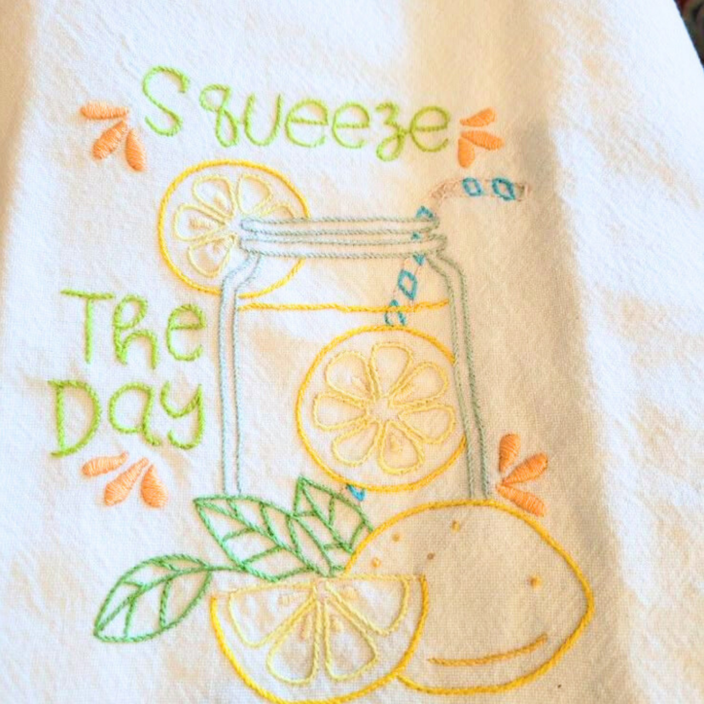 Embroidered Tea Towels- September 21st, 2025
