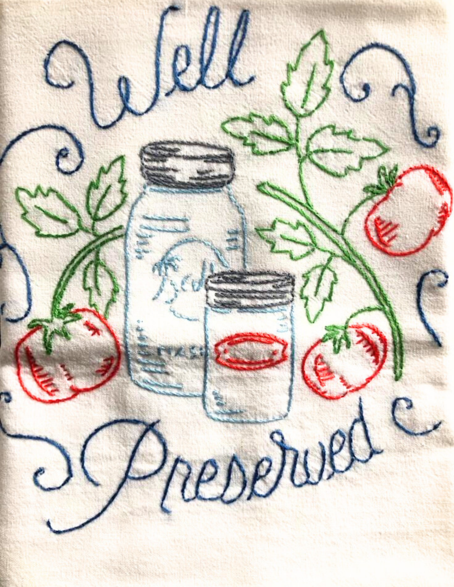 Embroidered Tea Towels- September 21st, 2025