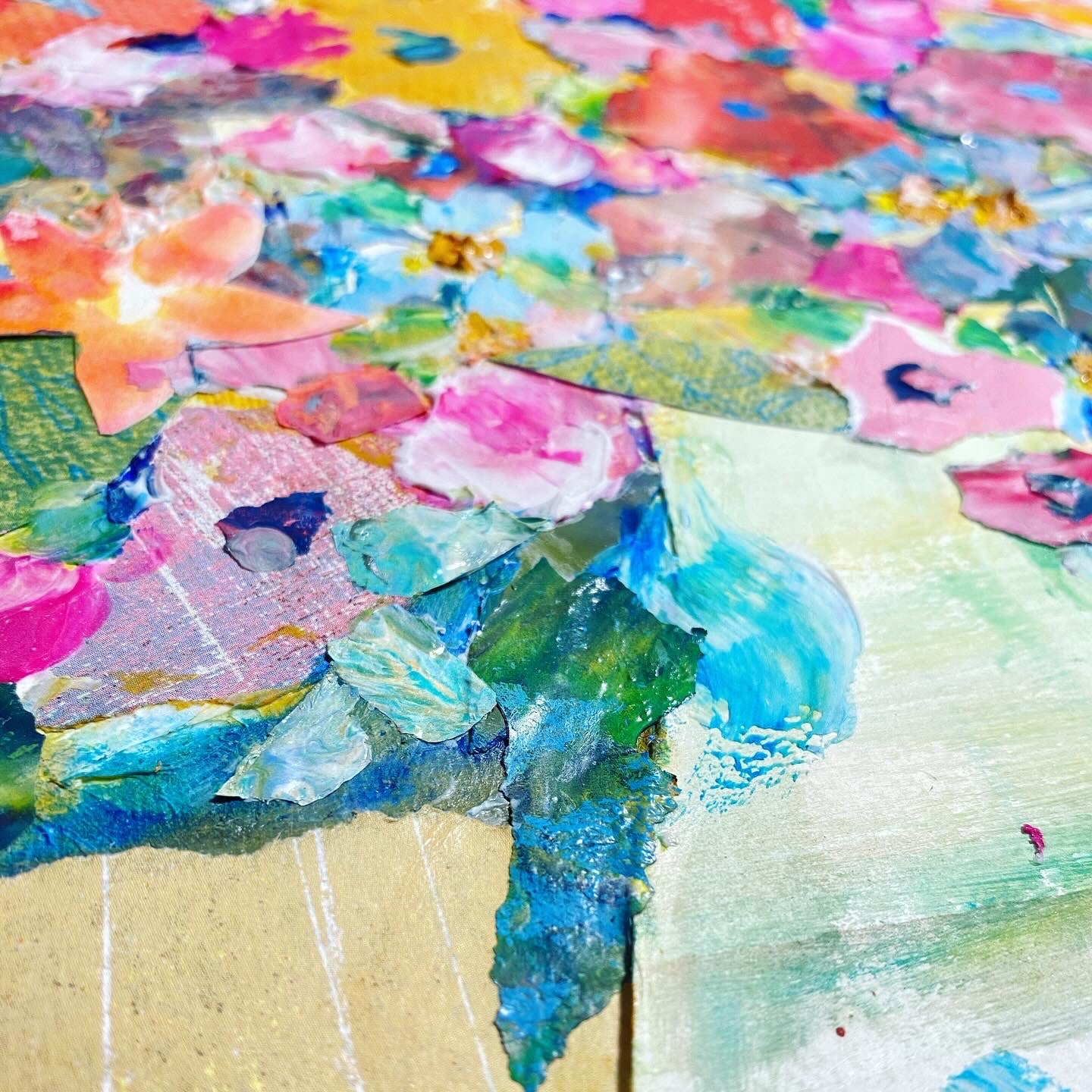Mixed Media Florals