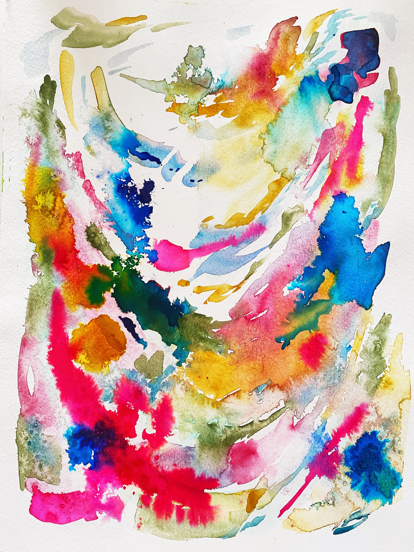 Flowy Abstract Painting - September 28, 2025