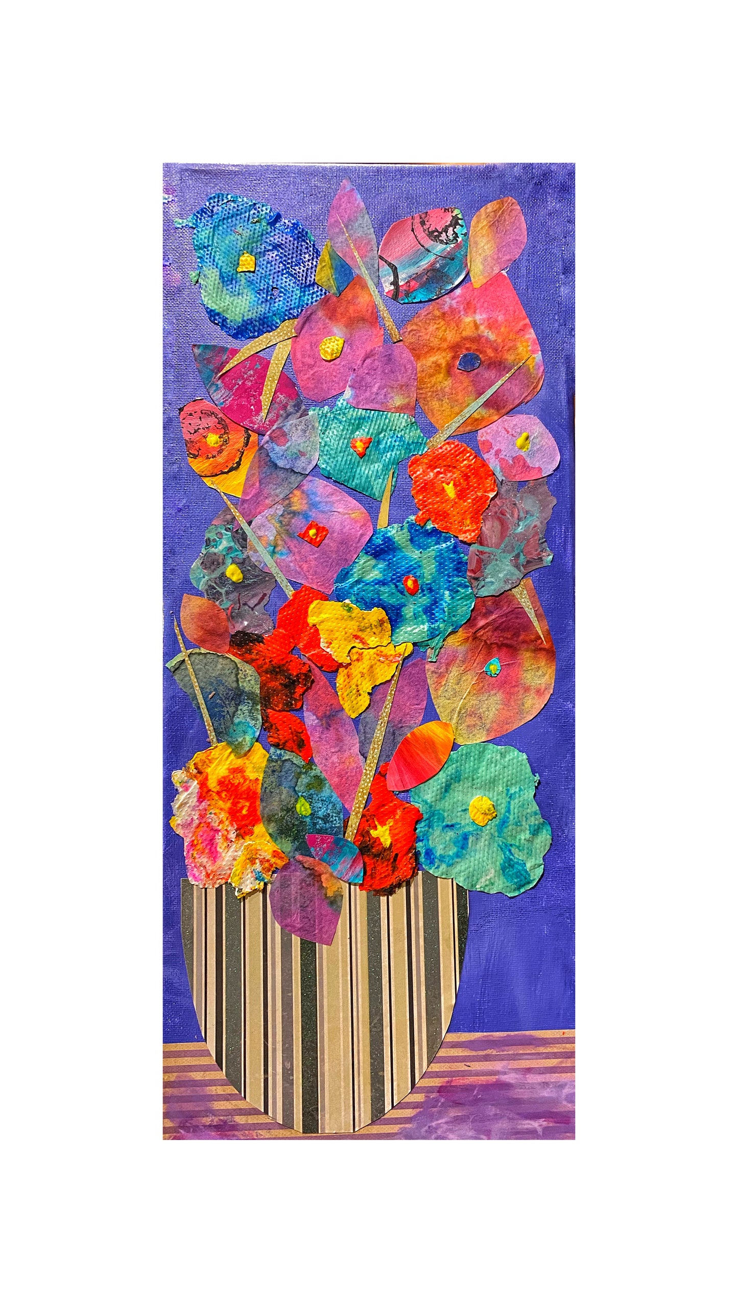 Mixed Media Florals