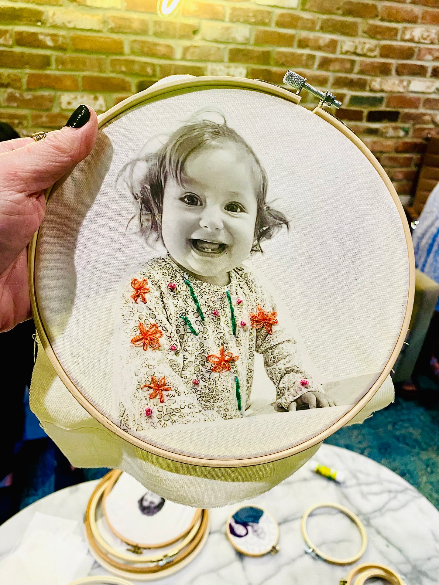 Embroidered Portraits Workshop- October, 12, 2025