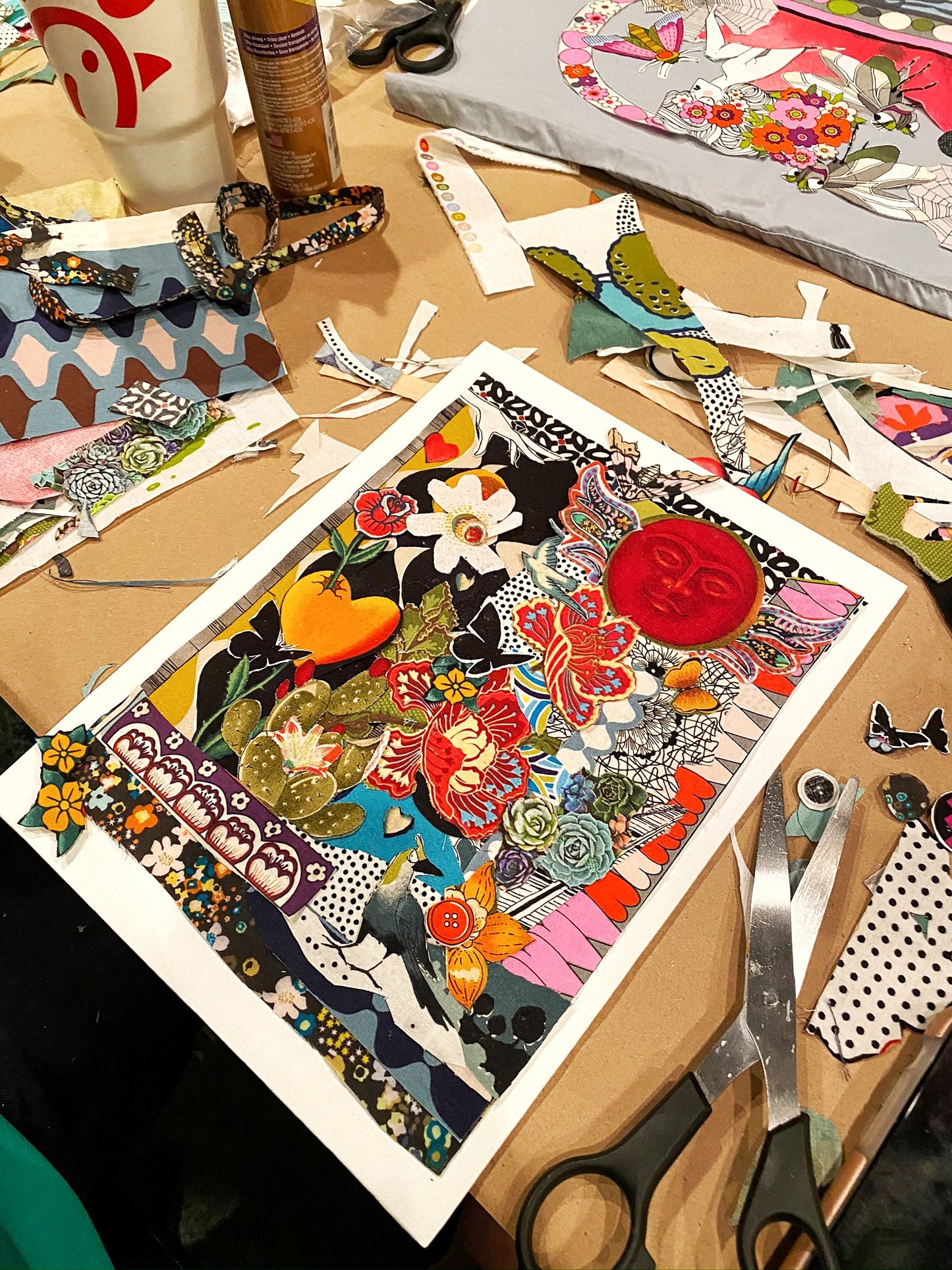 Frida Textile Collage- Coming again in 2026!