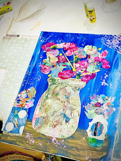 Mixed Media Florals - August 9th, 2026
