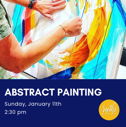 Abstract Painting Workshop - January 11th, 2026