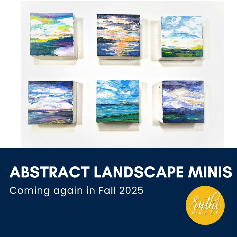 Abstract Landscape Minis - Coming soon for Fall 2025!