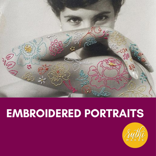 Embroidered Portraits Workshop
