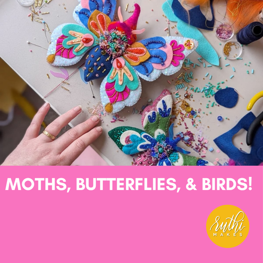 Moths, Butterflies & Birds