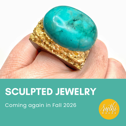 Sculpted Jewelry Workshop- Coming in Fall 2026