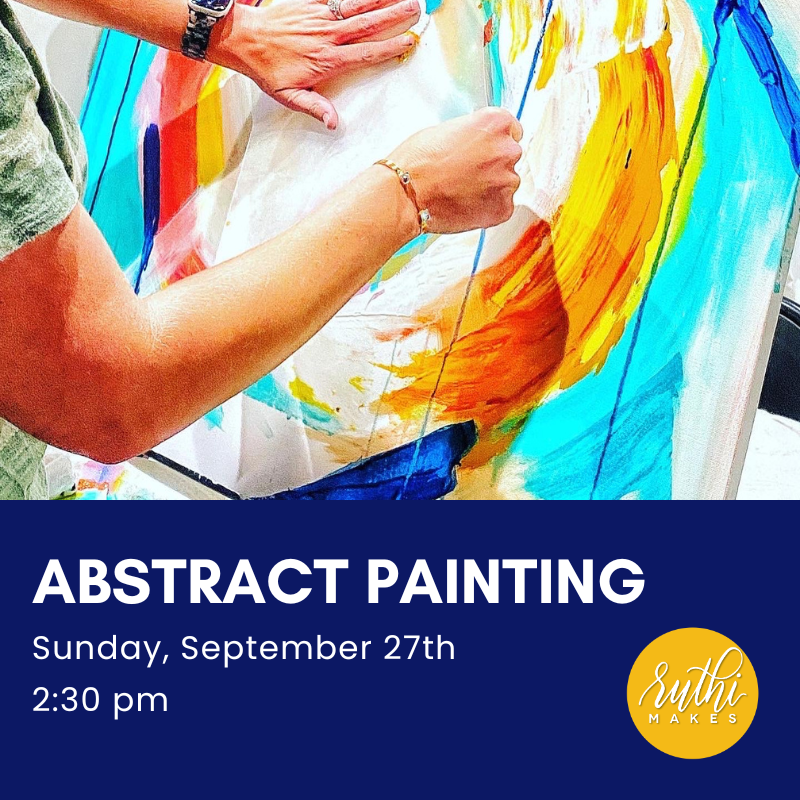 Abstract Painting Workshop - September 27th, 2026