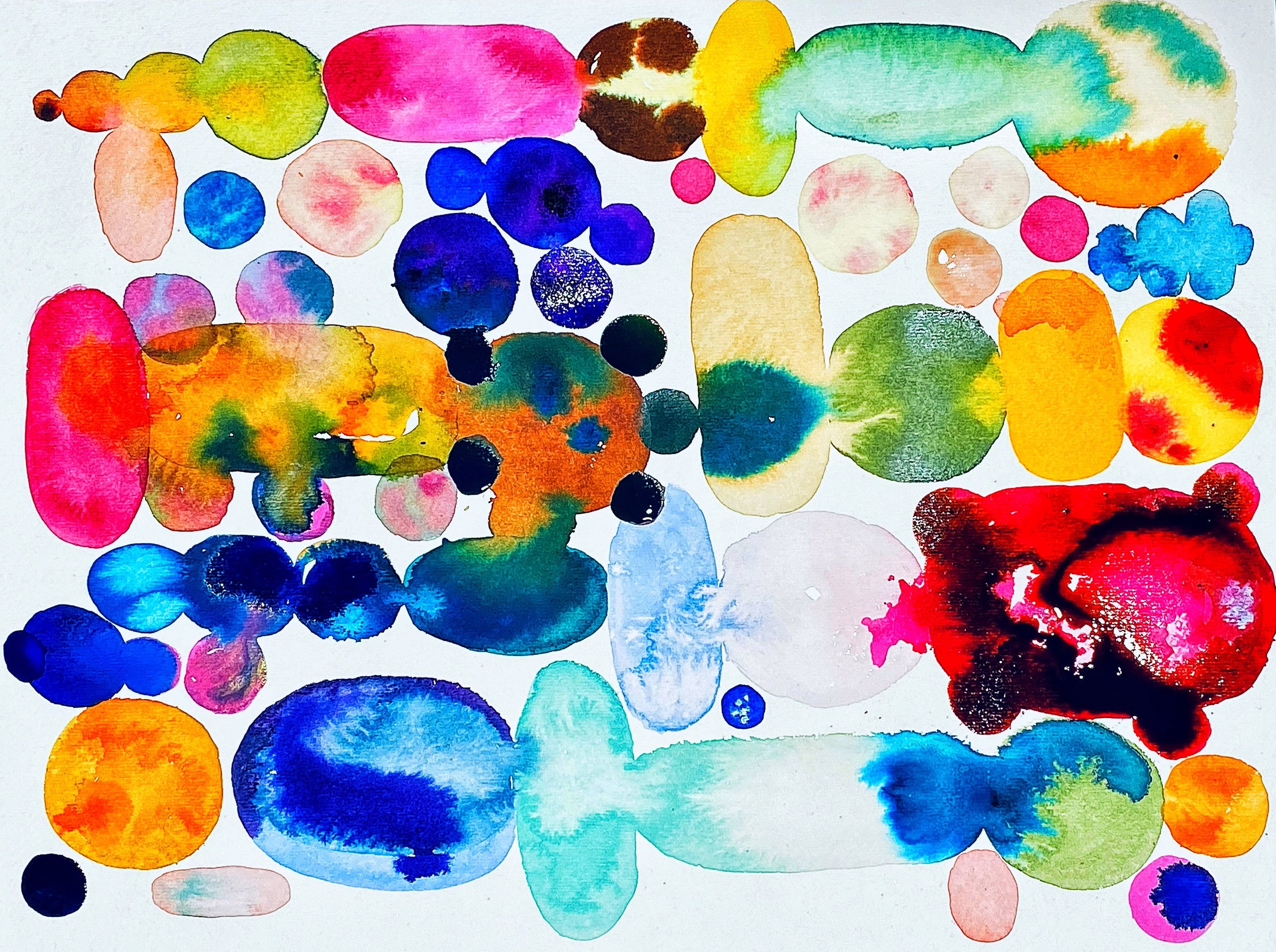 Flowy Abstract Painting- April 19th, 2026 – RuthiMakes