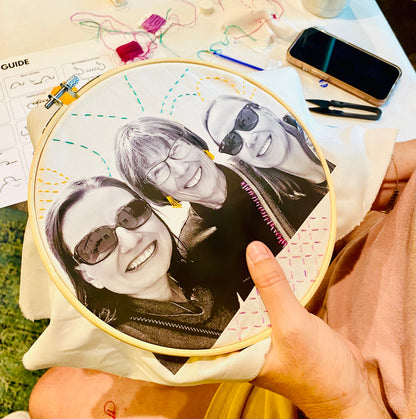 Embroidered Portraits Workshop- October, 12, 2025